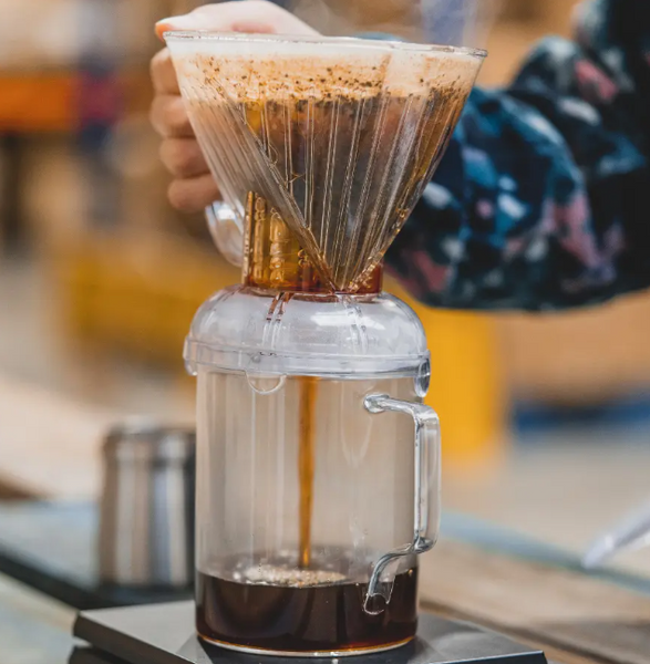 Mr Clever Dripper sepia plastikowy dripper 530ml kawa.pl