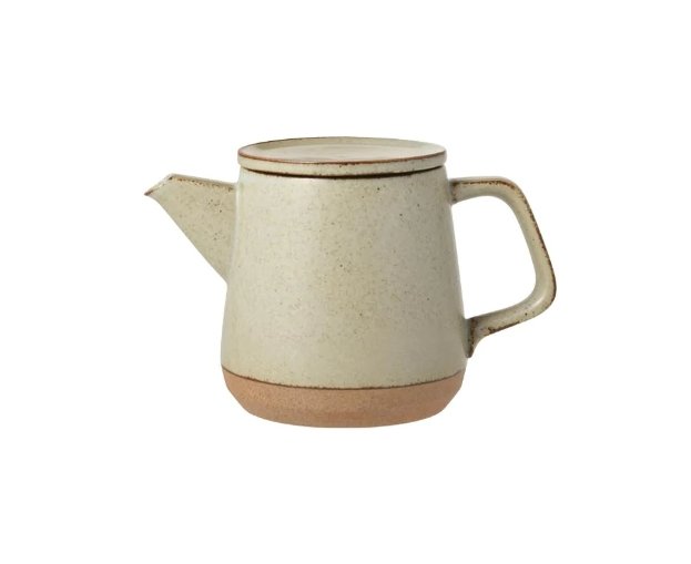 Kinto - Ceramic Lab Teapot - dzbanek beżowy 500ml - Sklep.Kawa.pl