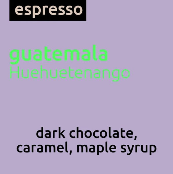 Rum Baba Gwatemala Huehuetenango espresso kawa ziarnista 250g