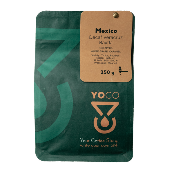 YOCO - Meksyk Veracruz Baxtla - kawa bezkofeinowa pod espresso - 250g ...