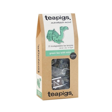 teapigs Green Tea with Mint 15 piramidek – kawa.pl