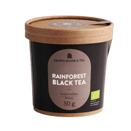Brown House & Tea  - Rainforest Black Tea - czarna herbata wietnamska - sypana 50g