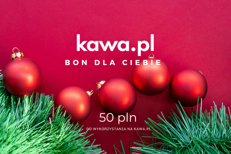 E-karta - świąteczny bon podarunkowy kawa.pl