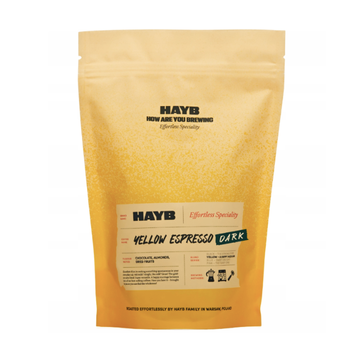 HAYB - Yellow  DARK Espresso Blend - espresso 250g