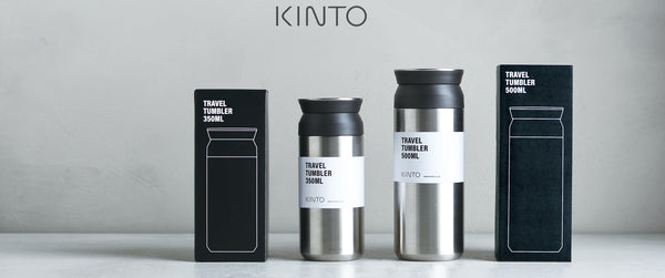 Kinto - Travel Tumbler Turquoise- butelka termiczna 350ml