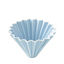 Origami - Ceramiczny dripper - ceramic Dripper M Mat Blue - 02 - niebieski