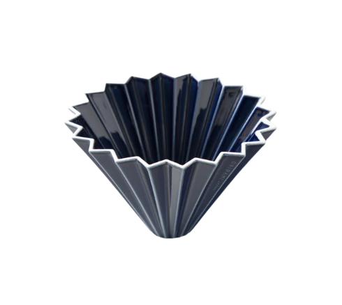 Kopia Origami - Ceramiczny dripper - ceramic Dripper M Navy - 02 - granatowy