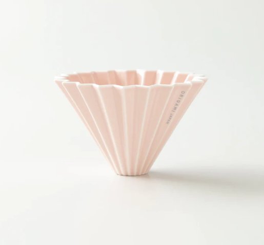 Origami - Ceramiczny dripper - ceramic Dripper M Pink - 02 - różowy