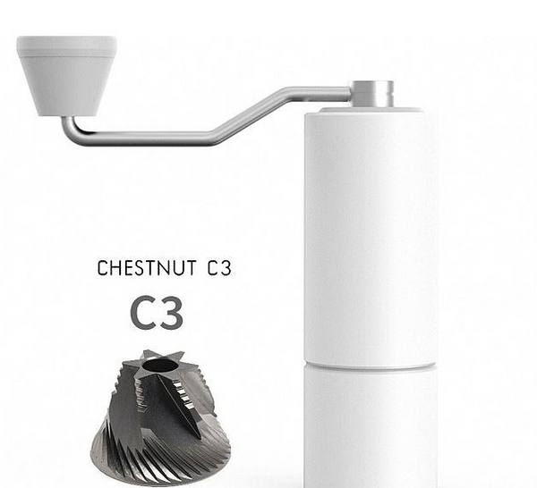 Timemore Chestnut - C3 White - Młynek do kawy biały