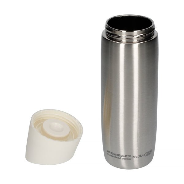 Asobu - 5th Avenue Srebrny - kubek termiczny 390 ml - Sklep.Kawa.pl