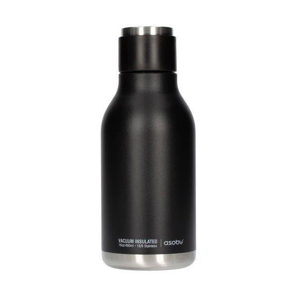 Asobu - Urban Water Bottle Czarny - butelka termiczna 460 ml - Sklep.Kawa.pl