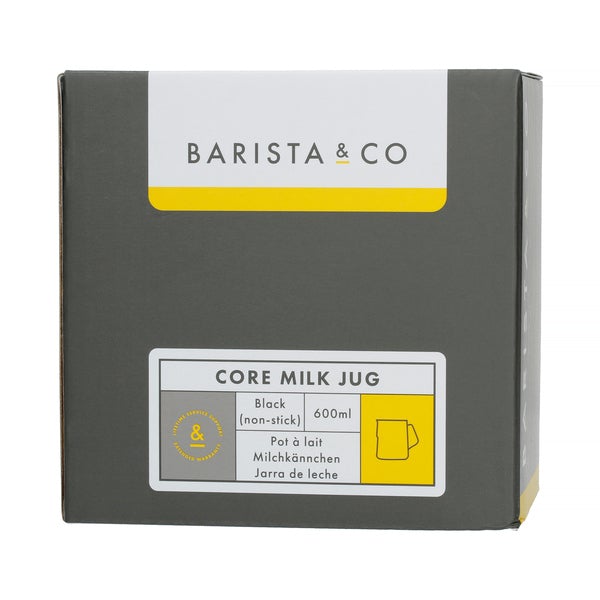 Barista & Co - Core Milk Jug Black - dzbanek do mleka 600 ml - Sklep.Kawa.pl