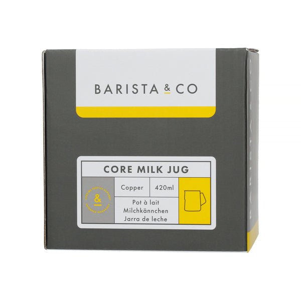 Barista & Co - Core Milk Jug Copper - dzbanek do mleka 420 ml - Sklep.Kawa.pl