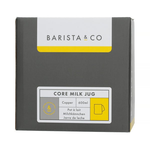 Barista & Co - Core Milk Jug Copper - dzbanek do mleka 600 ml - Sklep.Kawa.pl