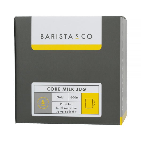 Barista & Co - Core Milk Jug Gold - dzbanek do mleka 600 ml - Sklep.Kawa.pl