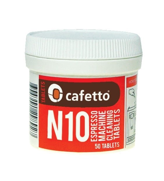 Cafetto N10 - 50 szt x 1g - tabletki do czyszczenia ekspresów automatycznych - Sklep.Kawa.pl