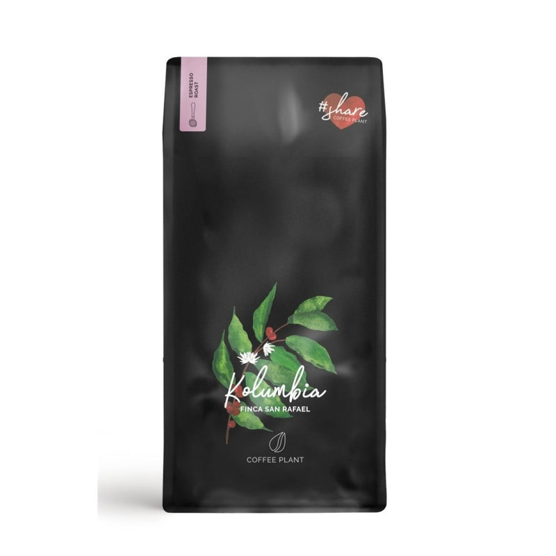 Coffee Plant - Kolumbia San Rafael - espresso - kawa ziarnista 1kg - Sklep.Kawa.pl