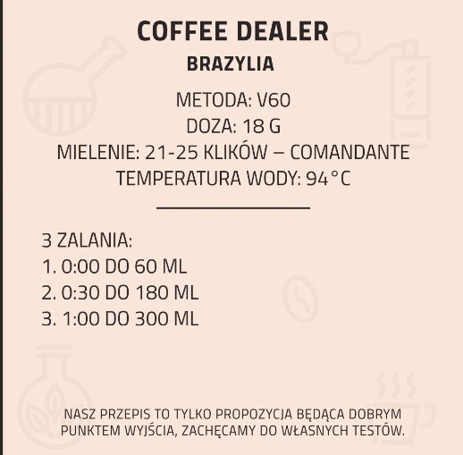 CoffeeLab - Coffee Dealer - Filtr/Espresso - kawa ziarnista 250g - Sklep.Kawa.pl
