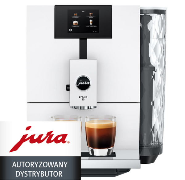 JURA - ekspres do kawy automatyczny - ENA 8 Full Nordic White (EC)