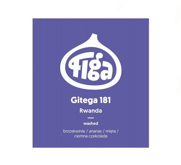 Figa - Rwanda Gitega 181 - filtr - kawa ziarnista 250g - Sklep.Kawa.pl