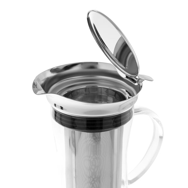 Hario Cold Brew Coffee Pitcher 1000ml - Glass Carafe With Stainless Steel Filter