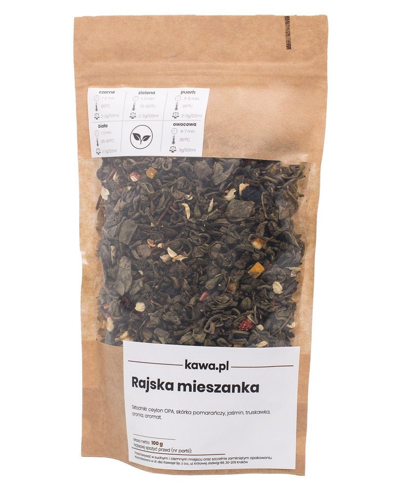 Herbata Zielona Ceylon OPA Rajska Mieszanka 1kg - Sklep.Kawa.pl