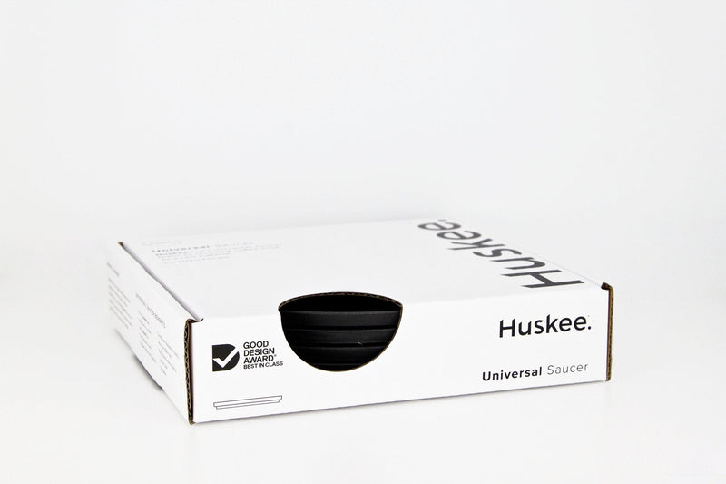 Huskee Universal Saucer - spodek do kubków HuskeeCup Charcoal - Sklep.Kawa.pl