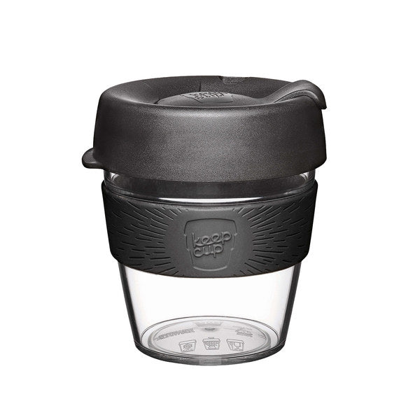 KeepCup - Original Clear Edition Black - 227ml - Sklep.Kawa.pl