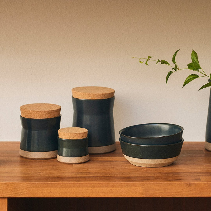 Kinto - Ceramic Lab Bowl Black - czarna - 450ml - Sklep.Kawa.pl
