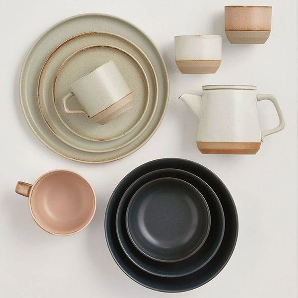 Kinto - Ceramic Lab Cup Beige - filiżanka beżowa 180ml – kawa.pl