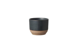 Kinto - Ceramic Lab Cup Black - filiżanka czarna 180ml - Sklep.Kawa.pl