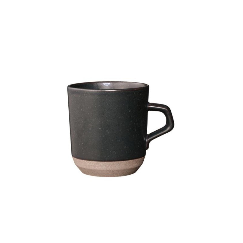 Kinto - Ceramic Lab Large Mug Black - kubek 410ml -Kawa.pl