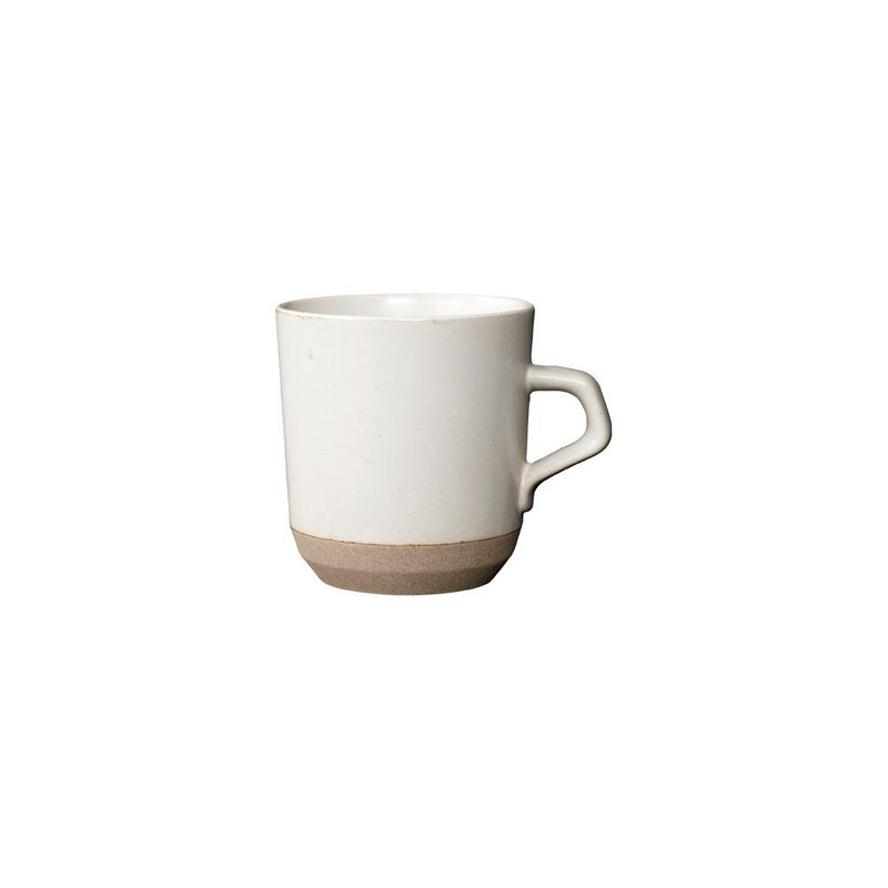 Kinto - Ceramic Lab Large Mug White - kubek 410ml - Sklep.Kawa.pl