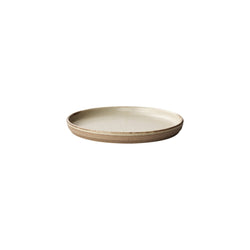 Kinto - Ceramic Lab Plate Beige - 160mm - Sklep.Kawa.pl