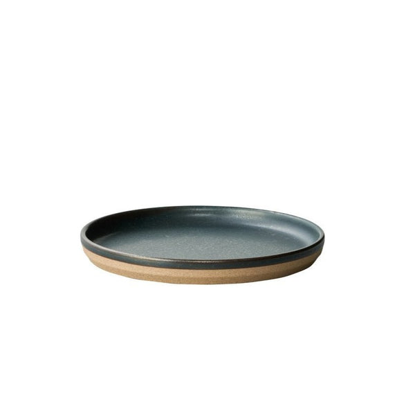 Kinto - Ceramic Lab Plate Black - 160mm - Sklep.Kawa.pl
