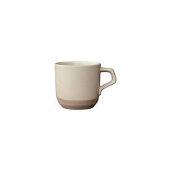 Kinto - Ceramic Lab Small Mug Beige - kubek 300ml - Sklep.Kawa.pl