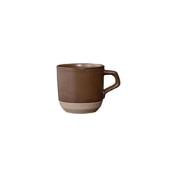 Kinto - Ceramic Lab Small Mug Brown - kubek 300ml - Sklep.Kawa.pl