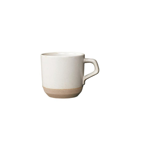 Kinto - Ceramic Lab Small Mug White - kubek 300ml - Sklep.Kawa.pl