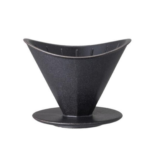 Kinto - OCT - czarny ceramiczny dripper - 2 filiżanki - Sklep.Kawa.pl