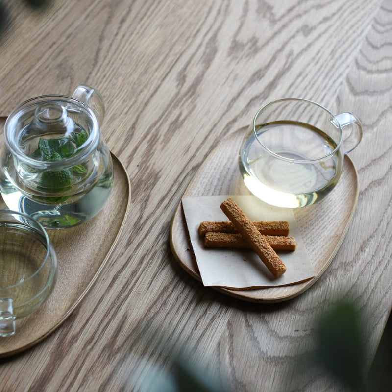 Kinto - Unitea Teapot Set Small Glass - zaparzacz do herbaty 500ml - Sklep.Kawa.pl