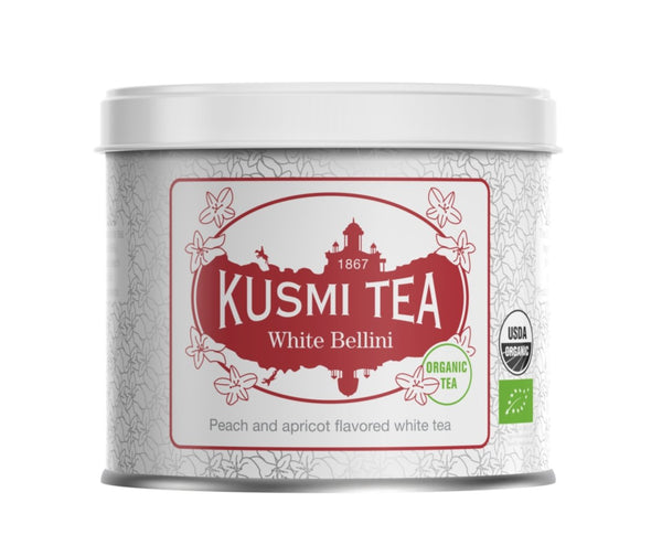 Kusmi tea - White Bellini Bio - herbata sypana 90g - Sklep.Kawa.pl