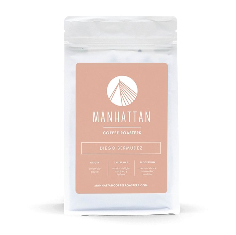 Manhattan Coffee Roasters - Colombia Diego Bermudez - metody przelewowe - kawa ziarnista 250g - Sklep.Kawa.pl