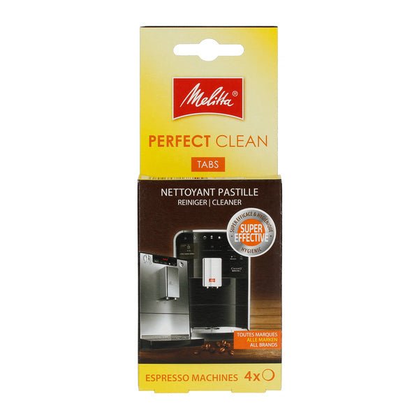 Melitta - Perfect Clean Tabs - tabletki czyszczące do ekspresów - 4 sztuki - Sklep.Kawa.pl