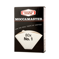 Moccamaster - filtry papierowe nr 1 - Sklep.Kawa.pl