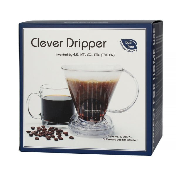Mr Clever Dripper - czarny plastikowy dripper - Sklep.Kawa.pl