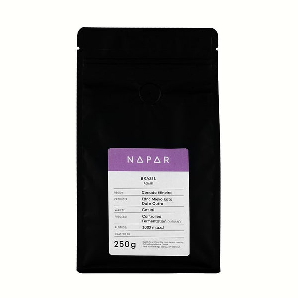 Napar - Brazylia Asahi - espresso - kawa ziarnista 250g - Sklep.Kawa.pl