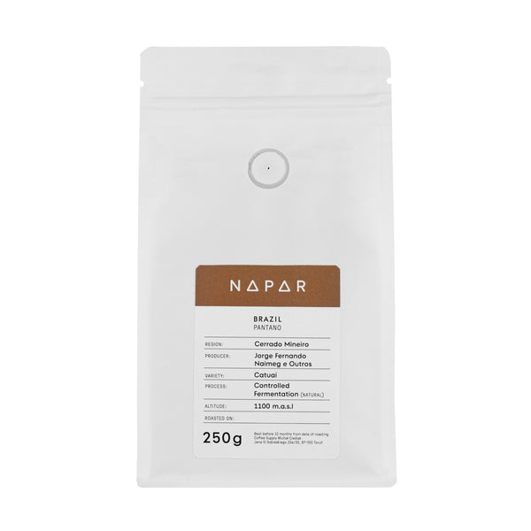 Napar - Brazylia Pantano - filtr - kawa ziarnista 250g - Sklep.Kawa.pl