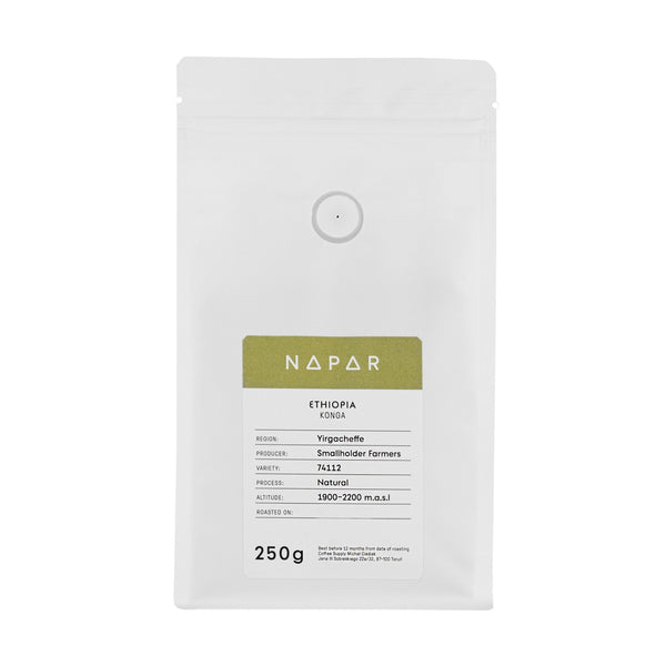 Napar - Etiopia Konga - filtr - kawa ziarnista 250g - Sklep.Kawa.pl