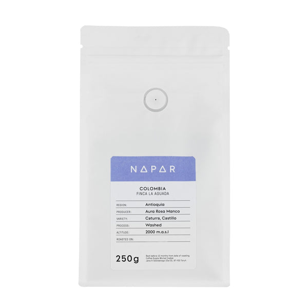 Napar - Kolumbia La Aguada - filtr - kawa ziarnista 250g - Sklep.Kawa.pl