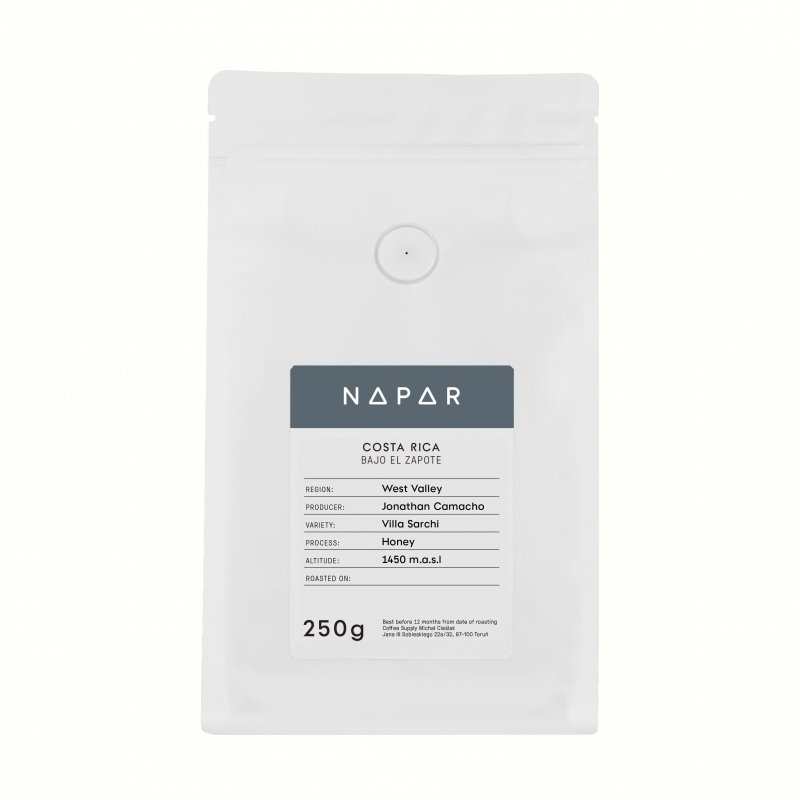 Napar - Kostaryka Bajo El Zapote - filtr - kawa ziarnista 250g - Sklep.Kawa.pl